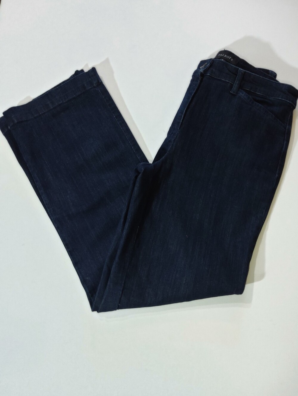 Talbots Jeans Womens Size 6 Dark Wash‎ Bootcut Mid Rise Casual Denim